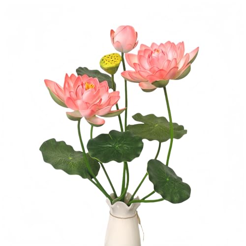 XIZHI 24" Artificial Flower Household Decor Silk Realistic Faux Flower
