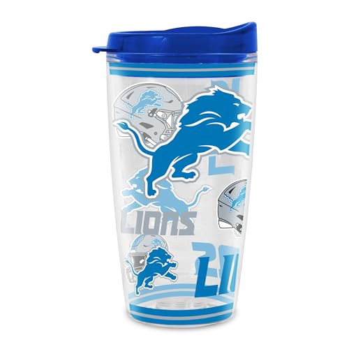 Image of Rico Industries NFL Football Double Wall Mayhem 16oz Tritan Tumbler W Lid