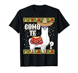 Como te Llama Mexican Sombrero Funny Cinco de Mayo Llama T-Shirt