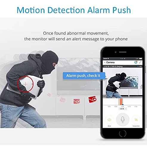 Dual-Antenna-Indoor-Camera-HD-1080P-Smart-WiFi-Surveillance-Camera-Home-Security-for-Baby-Elder-Store-Home-Pet-Dog-Cat-Motion-Detection-Night-Vision-Auto-Tracking-Two-Way-AudioM-1-1080P Smart WiFi Surveillance Camera