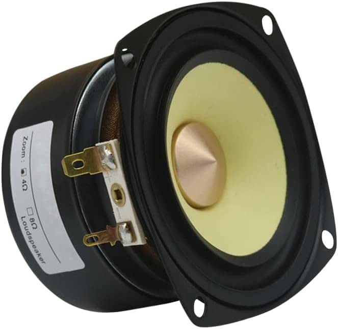 Desconocido 15W 4 8ohm HiFi Altavoz Altavoces completos de 3 Pulgadas Treble Mid Bass Altavoz Estantería DIY Altavoz Parte