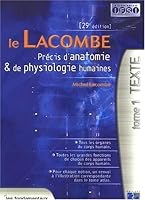 LE LACOMBE PRECIS D ANATOMIE ET DE PHYSIOLOGIE HUMAINES 29E EDITION: PRECIS D'ANATOMIE ET DE PHYSIOLOGIE HUMAINES 2757301209 Book Cover