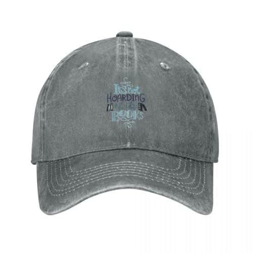 Casquette de baseball Hoarding Books pour lire au parc au soleil