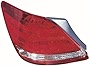 GO-PARTS - for 2005 - 2010 Toyota Avalon Rear Tail Light Lamp Assembly / Lens / Cover - Left (Driver) Side Outer Sedan Replacement 81560-AC090 TO2804100 2006 2007 2008 2009