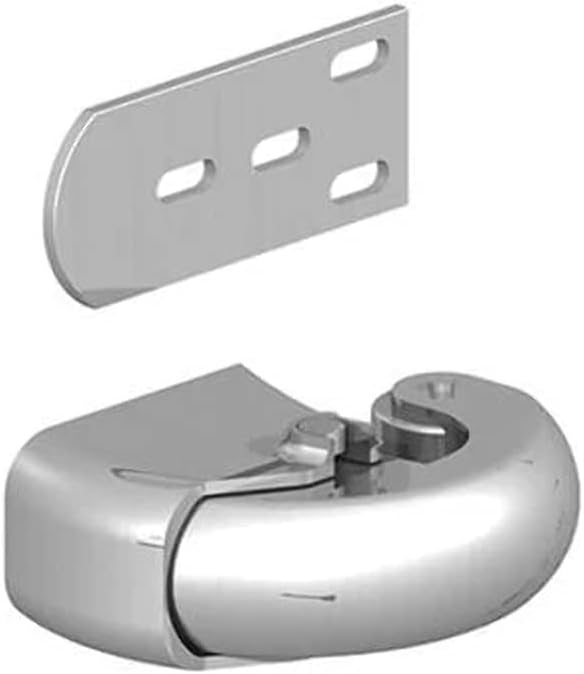 Kenham Automatic Gate Latch Bright Zinc with Metal Roller