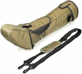 20-60X80 25-75x100 Bird Watching Telescope Hunting Spotting Scope Case Bag Shock Absorbing Backpack Cover 80mm 100mm (For 100mm Telescope), Green - Generic