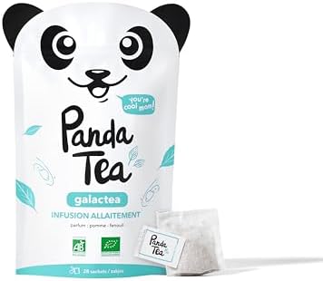 Panda tea - Galactea – Tisane Allaitement Bio - Fenouil, Anis & M...