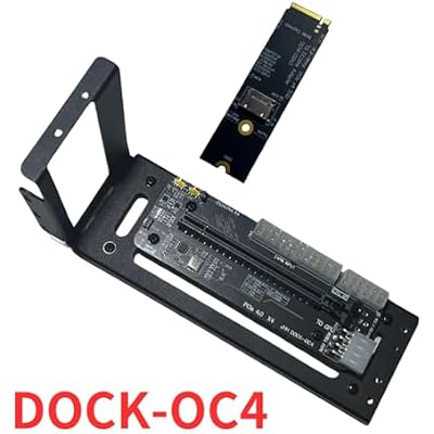 for Oculink/M.2 NVMe External Graphics Card Laptop EGPU Case GPU Dock PCIE 4.0 X4 Gen4 Notebook GDP Expansion Card, A Replacement Accessories 1Set