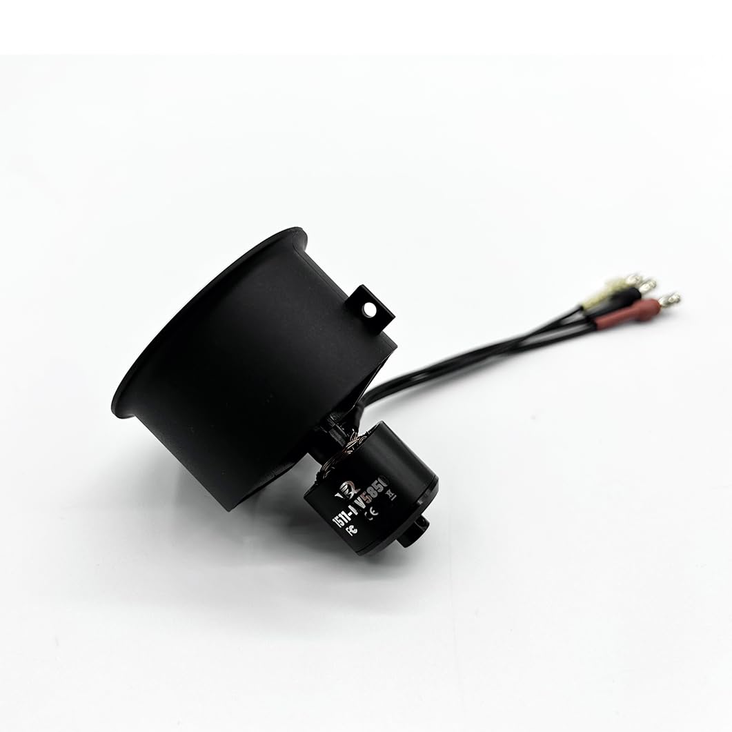 XFLY-MODEL 40mm 12-Blade EDF (Electric Ducted Fan) Pro with 1511-KV5850 Brushless Outrunner Motor Model Jet Aircraft