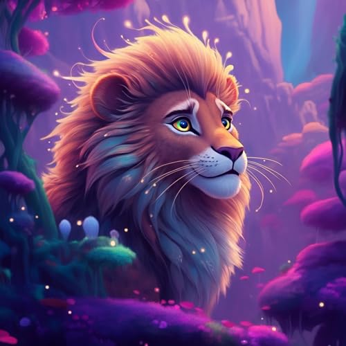 Meditação para Crianças Respirando com o Leão da Coragem cover art