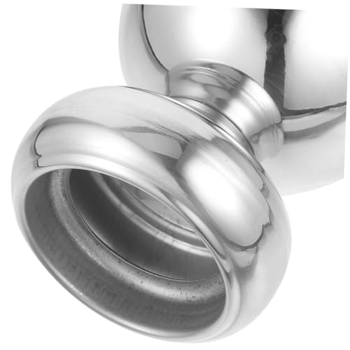 Bola de tapa para valla de jardín ifundom de metal para remate de cercas exteriores 3