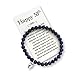 Birthday Jewelry Gift for Woman Turning 50 – Bead Bracelet with Message Card & Gift Box - Fiftieth