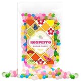 Kompeito japanese Sugar Candy,Assorted Colors and Shapes,Caster Sugar,japan,conpeito,Colorful Colors,3.5 oz(100g)