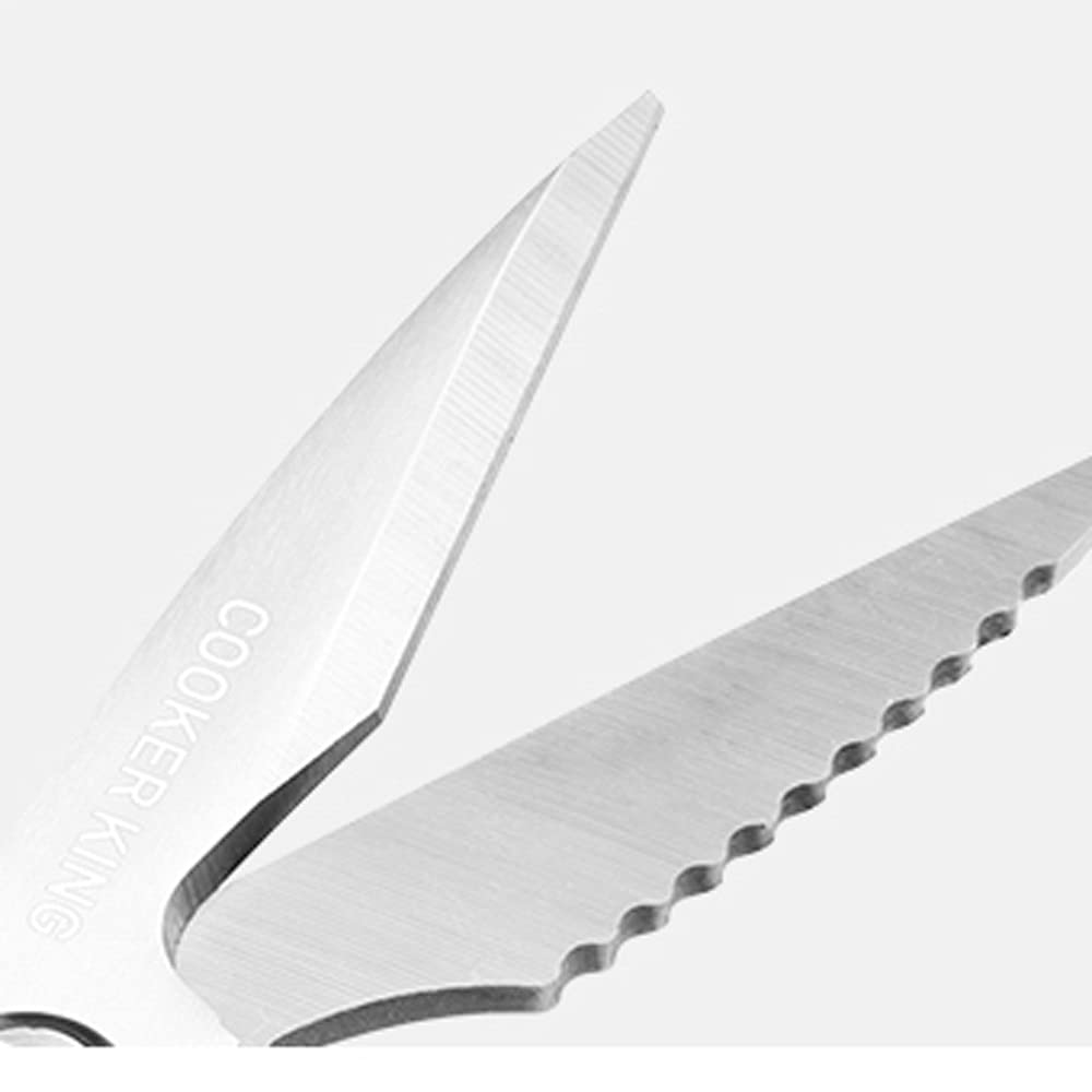 OURVER Küchenschere, Küchenschere 1Pack, Multi Funktion Küchenschere Schwere 304 Edelstahl, für Hühnchen, Fleisch, Fisch