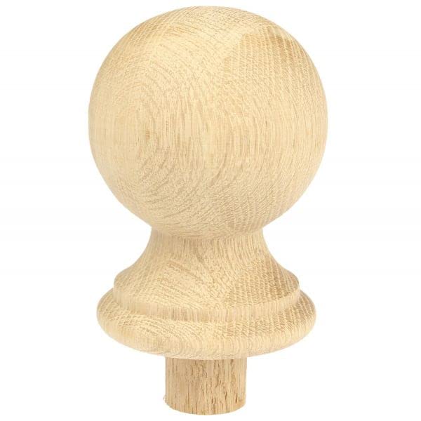 Jackson Woodturners Oak Ball Newel Cap 90mm