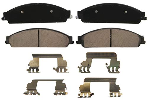 Wagner QS ZD1070 Disc Brake Pad Set, Chamfered Edges for Smooth, Quiet Stops, Fits 2005–2007 Ford Five Hundred, 2008–2009 Ford Taurus