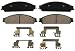 Wagner QuickStop ZD1070 Ceramic Disc Pad Set, Front
