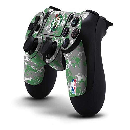 Skinit Decal Gaming Skin Compatible with PS4 Controller - Officially Licensed NBA Boston Celtics Digi Camo Design
