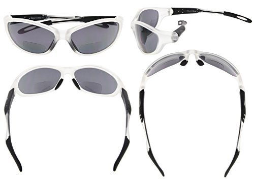 Image of Eyekepper Bifocal Sunglasses for Women Men, Rectangular Frame