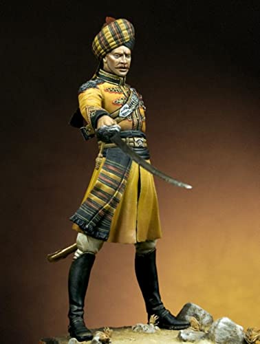 Figura Modelo 1:24 Oficial Antiguo en Resina sin Pintar miniatura 1