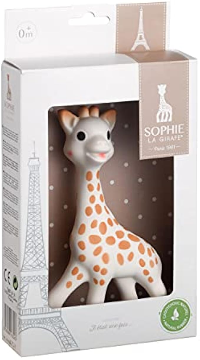 Vulli Sophie The Giraffe New Box, Polka Dots, One Size, 1 Count (Pack of 1)