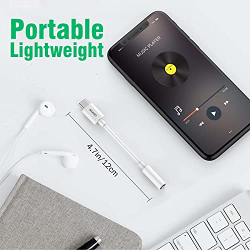 Image of AGARO Type C to 3.5 mm Female Aux Jack Audio Converter