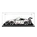 Produktbild MBKE Vitrine Box Schaukasten Display Case für Lego 42096 Technic Porsche 911 RSR,Staubdichte Display Box Kompatibel mit Lego 42096