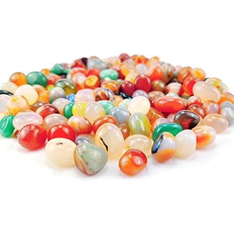 Azatemgo Decorative Stones Pebbles Stones for Plants Decorative pebbles for vases Garden/Aquarium/Plant 1,1 lb Cover