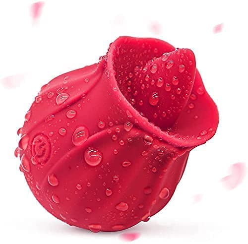2025 Enhanced Rose Sucker Toy: Waterproof, 10-Speed Clitoral Stimulator (K1)