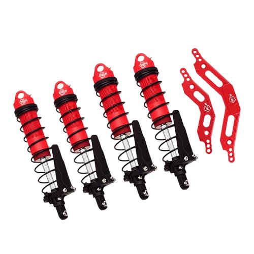 Mesimsple New Version Shocks And Front Rear Shock Tower for 1/10 Arrma Granite Senton 4x4 3S Blx & Mega 550 Upgrades Part