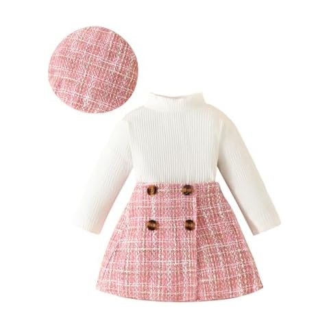 VISGOGO Toddler Girl Skirt Outfit Cover