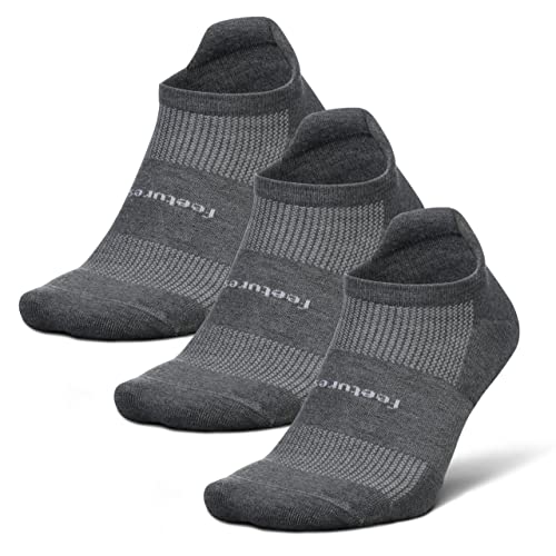 Image of Feetures High Performance Max Cushion Ankle Sock - Tab Socks for Women & Men with Heel Tab