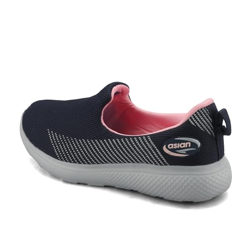 Image of ASIAN Firefly-111 Women's Walking Shoes | Lightweight Breathable Casual Slip-Ons for Daily Walking, Comfort Fit & Memory Foam Sole