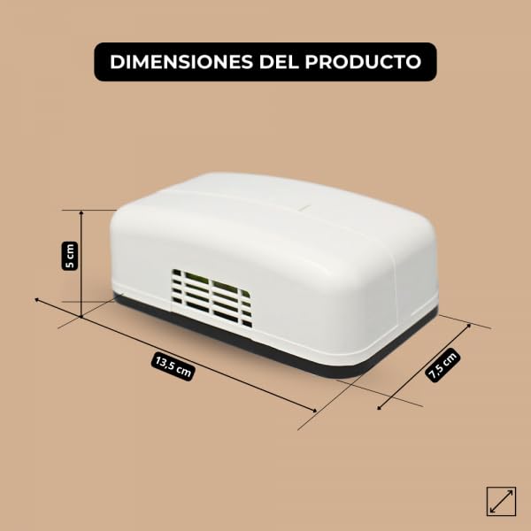 Bilake Timbre para casa 220V | Timbre de la Puerta | Timbre para casa con Cables | Timbre para casa Potente 80dBa | Zumbador eléctrico
