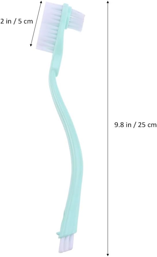 Double Side Long Handle Shoe Brush Plastic Cleaner for Sneakers