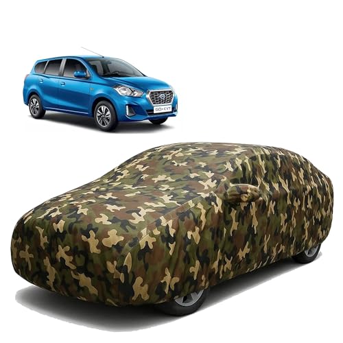Image of Sulfar 100% Waterproof Car Body Cover for your car - Triple-Stitched Dustproof UV, Heat & Rain Protection with Mirror Pockets, Full-Bottom Elastic & Free Storage Bag - All-Weather Indoor Outdoor (Army