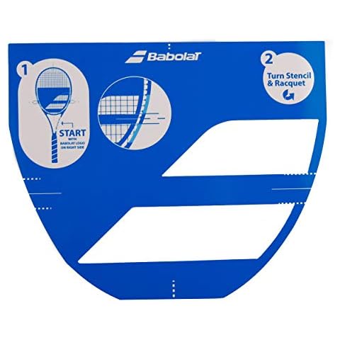 Plantilla Babolat Stencil Logo para Raqueta de Tenis Cover