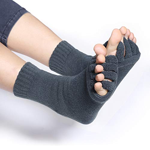 RockWearZ Alignment Socks Foot & Toes Massage Toe Separator Spacer Relaxing Stretch Tendon