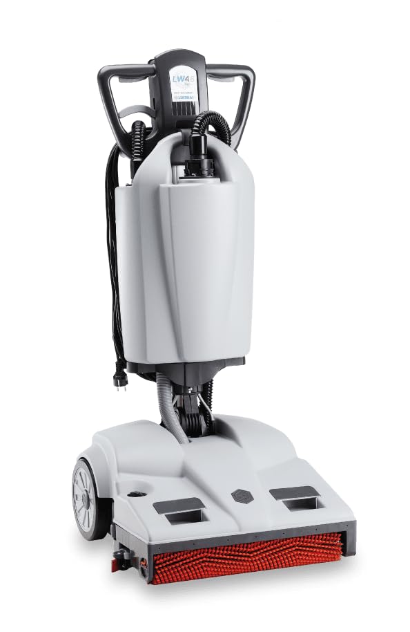 Lindhaus LW46 Electric Scrubber - Heavy-Duty Commercial Floor Cleaner, Ideal for Tile, Concrete, Hard Floors, & Carpets - Powerful, Multi-Surface Floor Machine for Efficient Cleaning