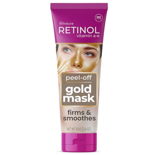 LIVAURA Gold Peel Off Face Mask