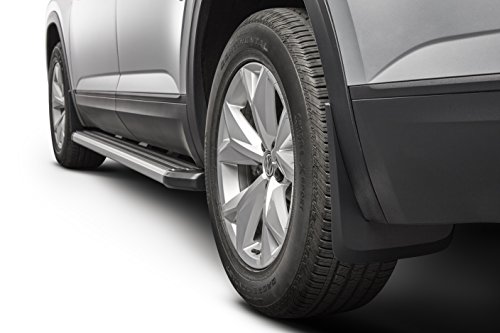 Volkswagen 2018-2019 VW Atlas Rear Matte Black Finish Splash Guards Mud Flaps
