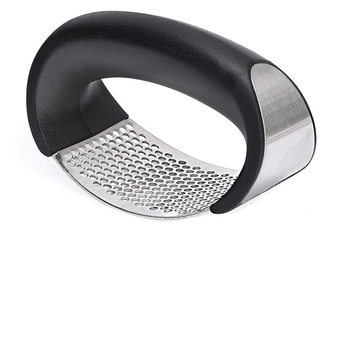 Garlic Press Garlic Crusher,Stainless Steel Kitchen Garlic Presser Garlic Crusher Stainless Steel Garlic Chopper Dishwasher Safe (B0DB5Y214Y) Amazon Price History, Amazon Price Tracker