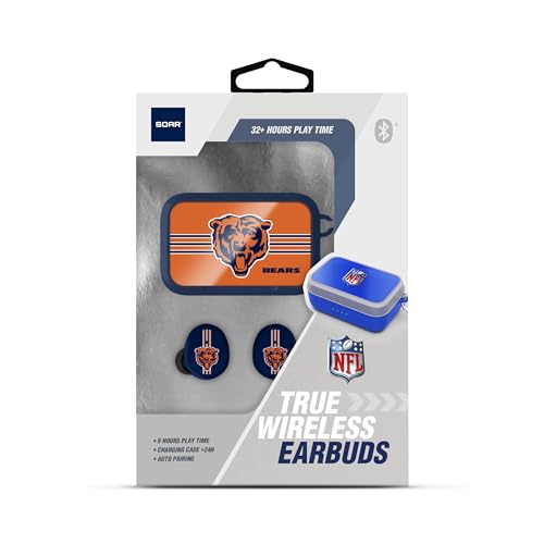Image of SOAR NFL Wireless Sport Earbuds: Comfortable Fit & Convenient Charging