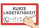 Kurze Ladetätigkeit Schild Auto mit Telefonnummer Privat, Firma 1 Stück