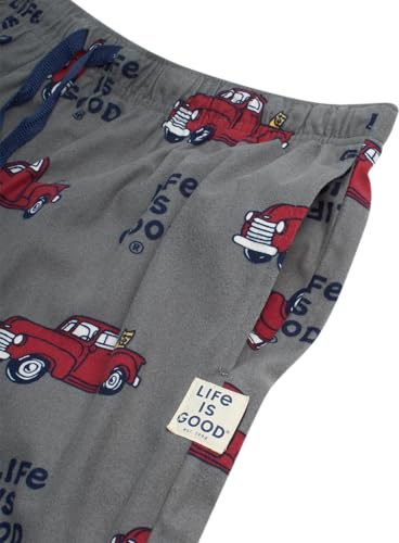 Life is Good Men's Sleep Bottoms - Super Soft Dull Fleece Lounge Pants - Cozy Men's Pajama Pants (S-XL)4
