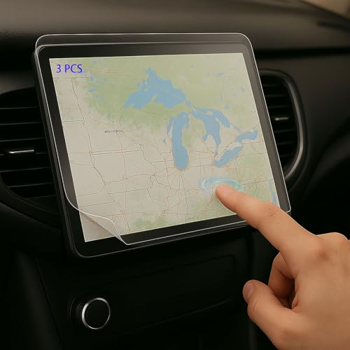 Hoxemator Pellicola Protettiva Hydrogel Ritagliabile 120 * 180mm [3 Pezzi] Flessibile Pellicola Universale Anti Graffi Protezione Schermo per Smartphone,Smartwatch,Tablet,GPS,Fotocamera&Display Auto