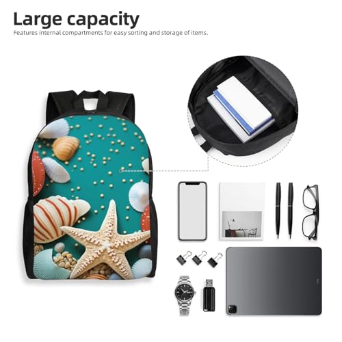 Mochila impermeable para senderismo unisex estampada miniatura 6