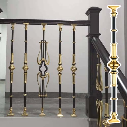 Balaustres para barandillas de escaleras fabricados en aluminio para zonas exteriores