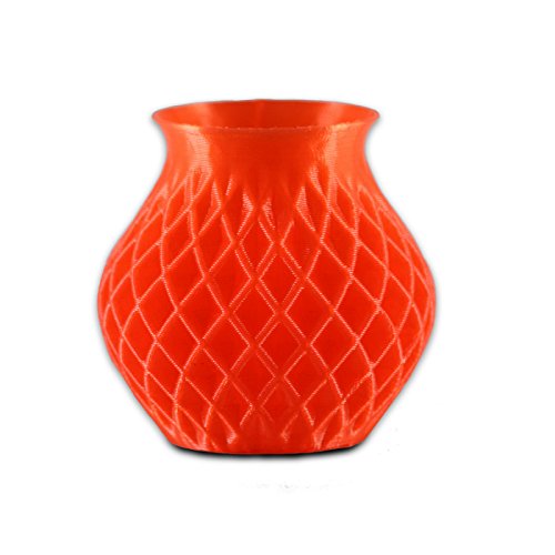 BAMtack! 1.75mm Fluorescent Red PLA 3D Printer Filament - 1kg (2.2 lbs) +/- 0.03mm Accuracy