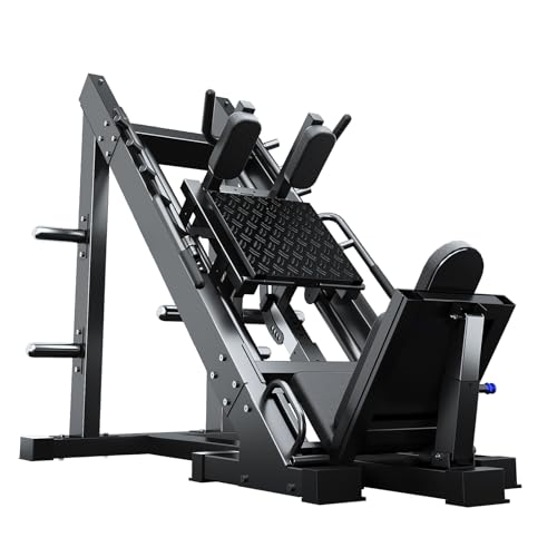 Image of Leg Press Hack Squat Machine, Professional Adjustable Leg Exercise Machine